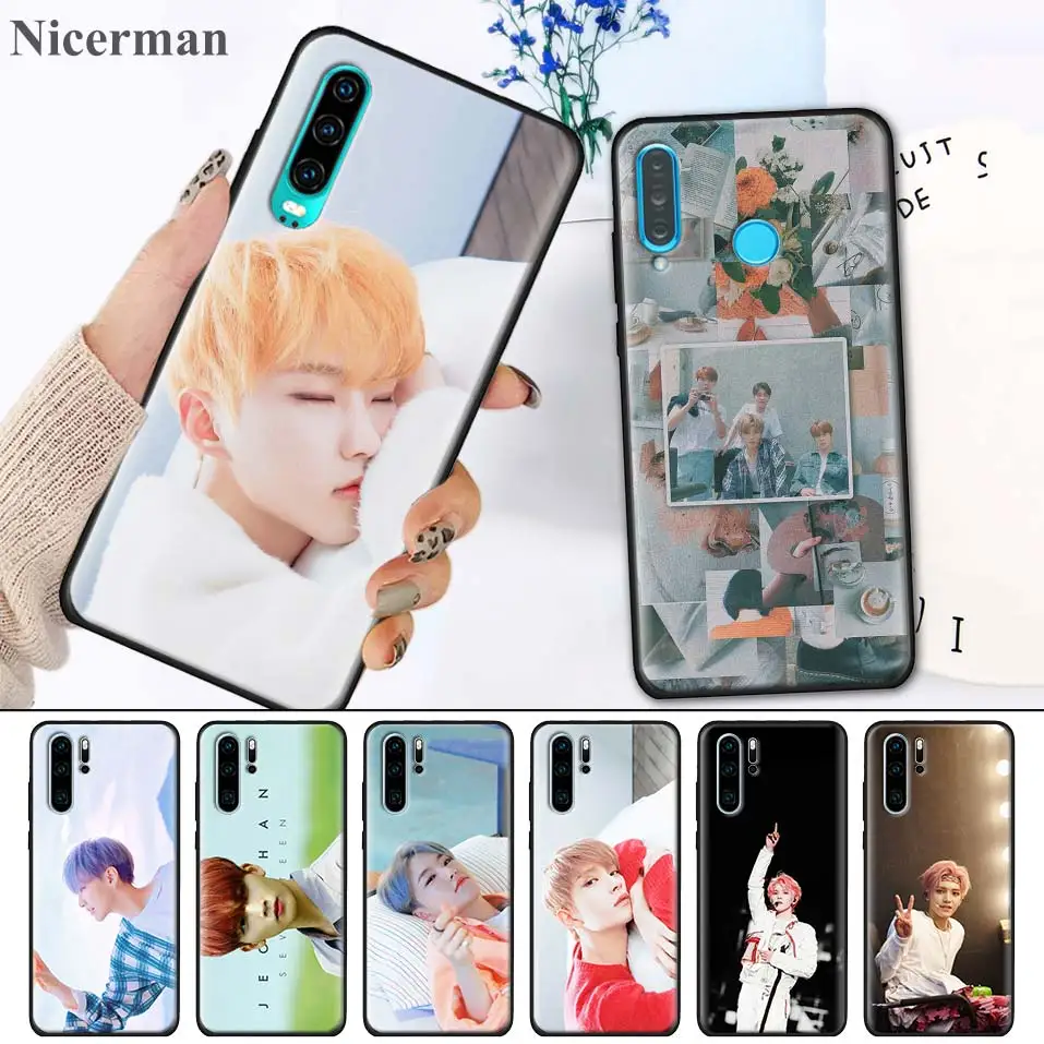 

Silicone Cases Cover for Huawei P30 P20 P10 Mate 30 20 10 Lite Pro P Smart Z Plus 2019 Nova 5i Pro NCT 127 Kpop Boy Group Cute