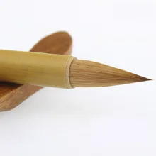 Tang кисть Китайская традиционная Волчья шерсть ручка-кисть для каллиграфии набор ласки волосы китайский пейзаж живопись специальная кисть