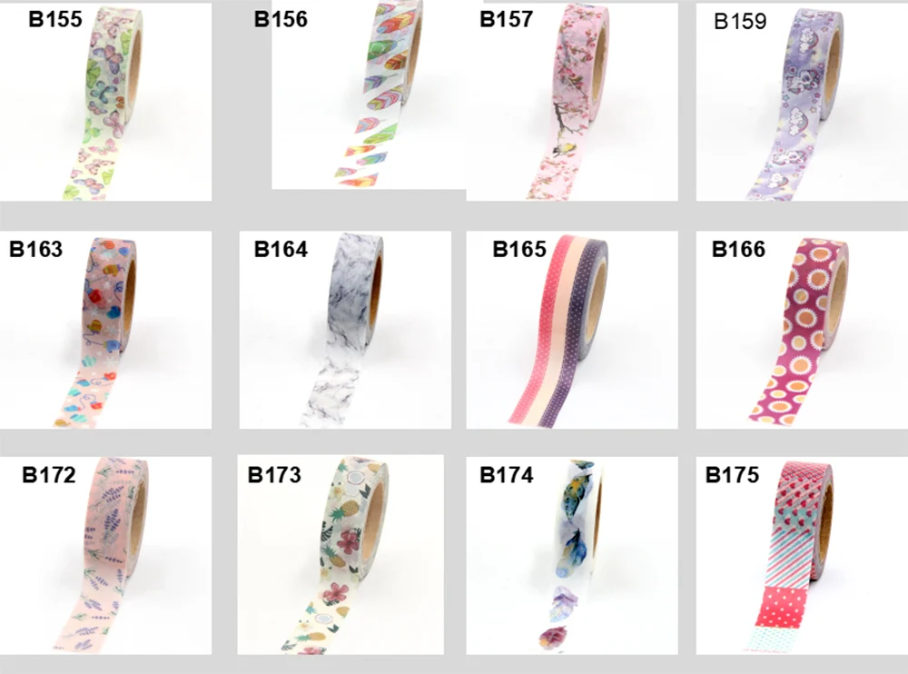washi tape lot 10m