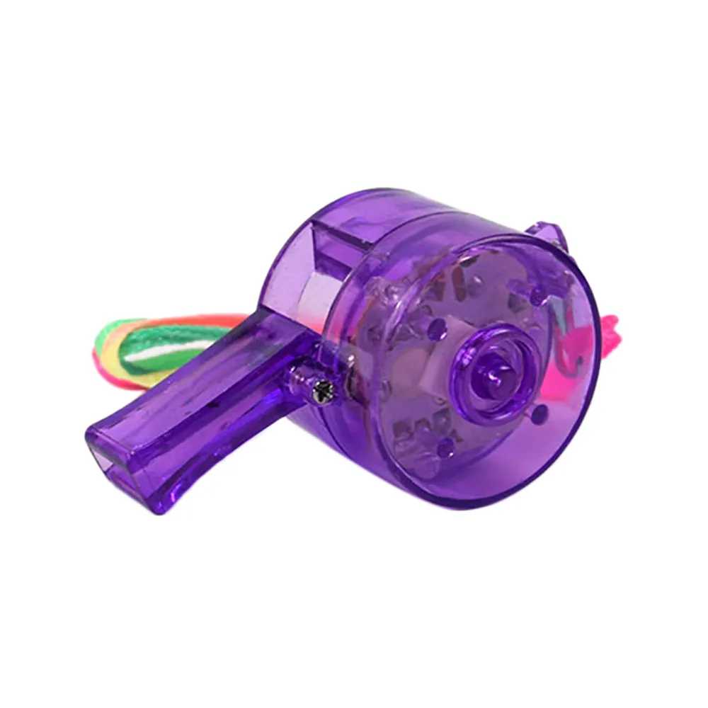 Веселый мигающий свисток красочный шнурок светодиодный светильник Веселые в темноте вечерние детские забавные игрушки гаджеты светящиеся игрушки для детей