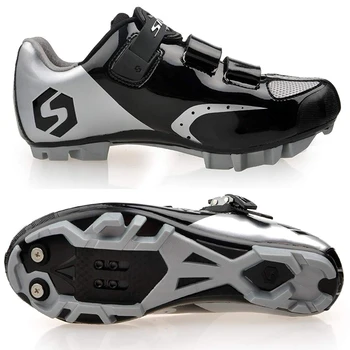 

SIDEBIKE Men Women self-locking cycling shoes race MTB mountain bike sneakers breathable superstar original Bicycle Shoes
