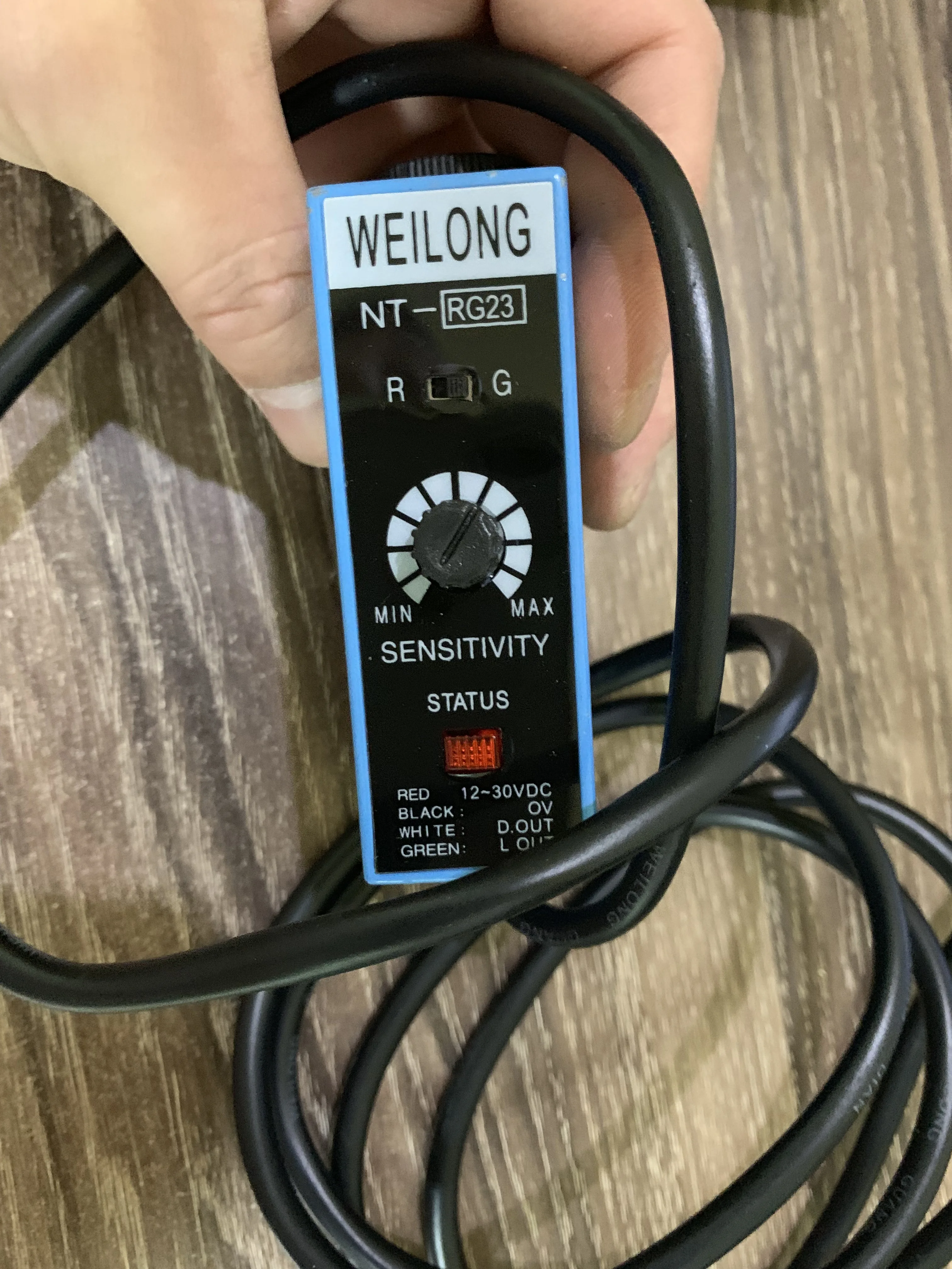 WEILONG упаковка механический цветной датчик NT-RG23