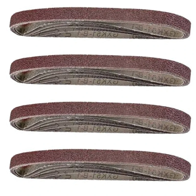 20Pcs 13* 457mm Grits Sanding Belts Mixed Grits 40 60 80 120 Abrasive for Sander Power Tool Wood Soft Metal Polishing Grinder ► Photo 2/4