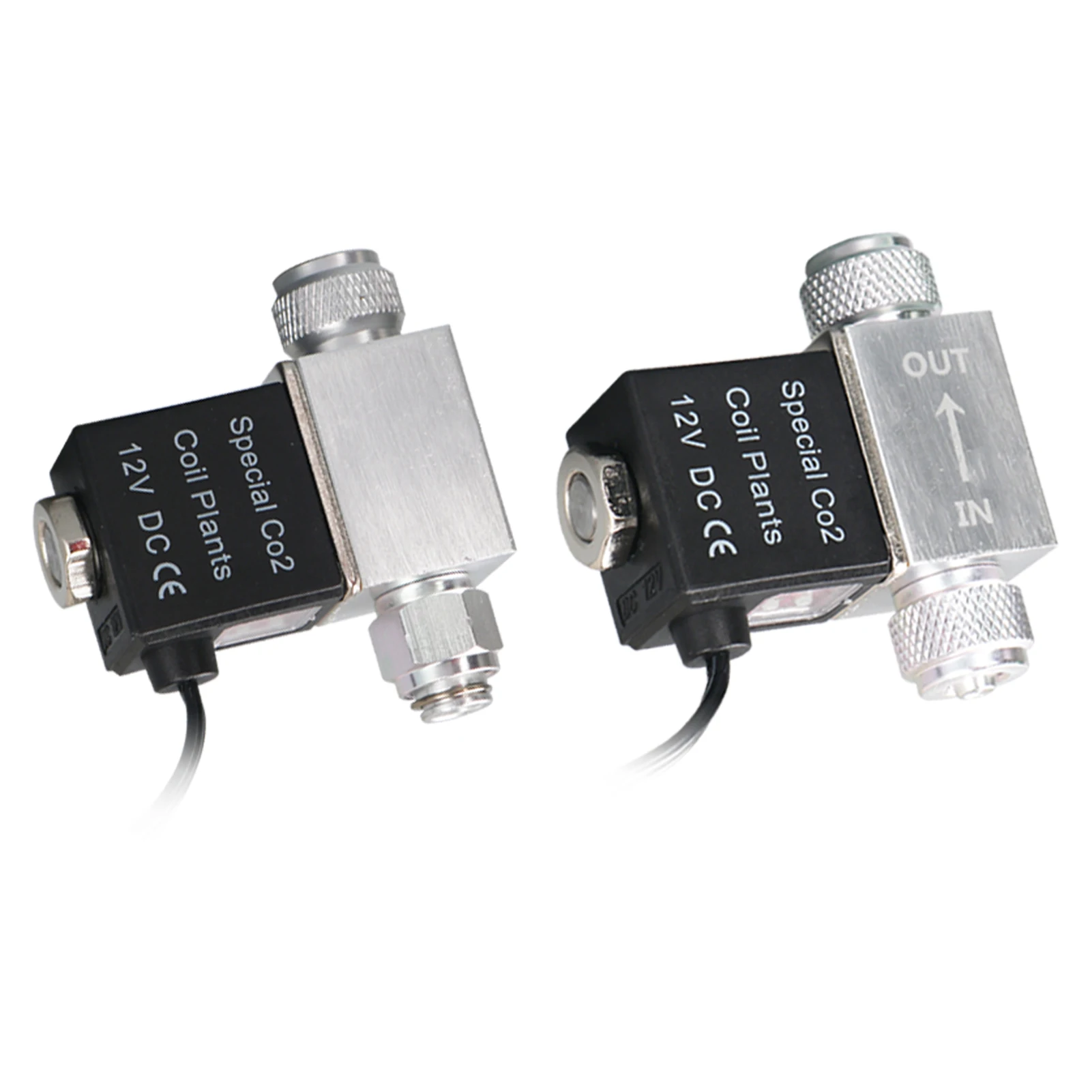 Noiseless Aquarium Co2 Solenoid Valve Regulator Dc 110V-220V Low Temperature Co2 Aquarium Fish Tank Electric Magnetic Valve Co2 Regulator Aquarium Co2 Accessories Aquarium Co2 Solenoid Valve