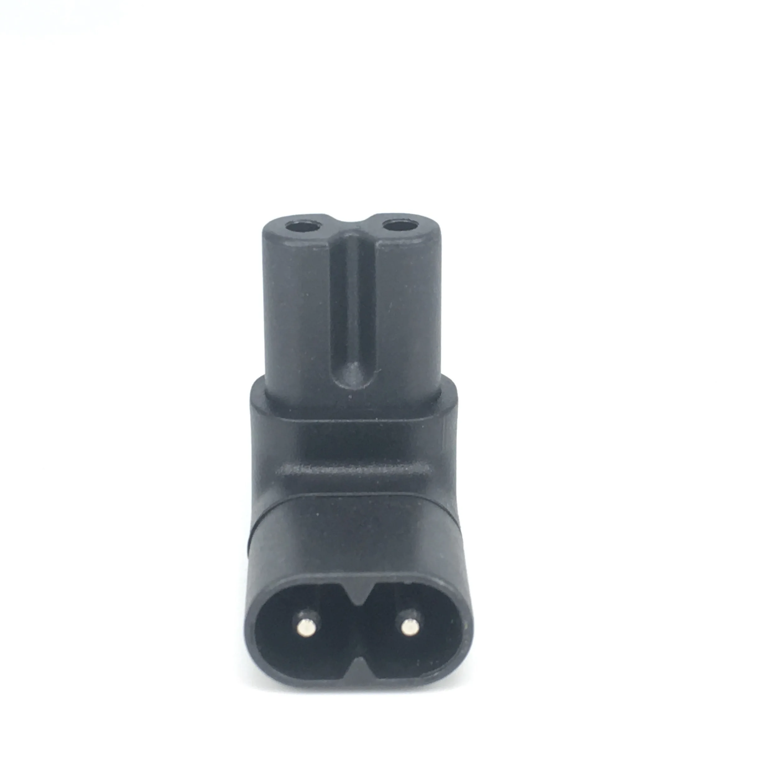 Cable De Corriente Con Conector En Ángulo De 90° - Adaptador IEC320 C14 A C7 (Figura 8), 0.6 Metros