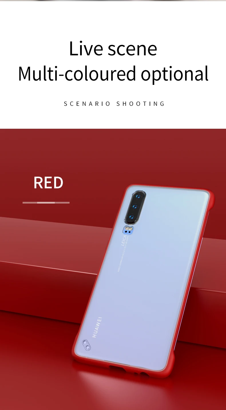 SMORSS полупакет чехол для телефона для huawei p30 pro без полей Матовый Жесткий Корпус Ультратонкий прозрачный силиконовый защитный чехол p30