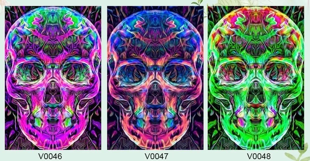 Скелет Череп полный квадрат/круглые камни Алмазная вышивка 5d алмазная живопись Стразы картина, Алмазная мозаика диамонт