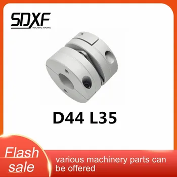 

Aluminum alloy D44L35 single diaphragm coupling elastic joint D44mm L35mm ball screw step servo motor encoder computer FA parts