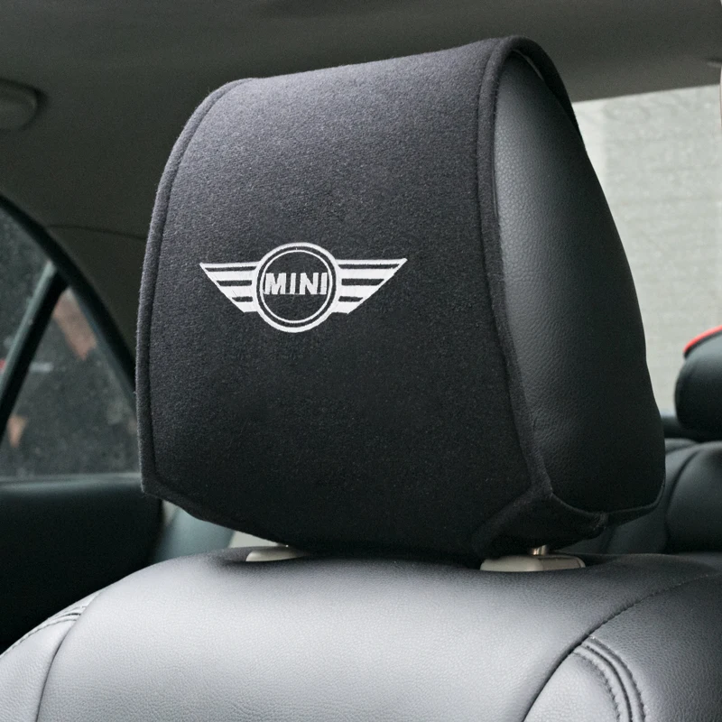 1 шт. чехол для автомобильного подголовника подходит Mini Cooper Countryman clubman F54 F56 F55 F60 R60