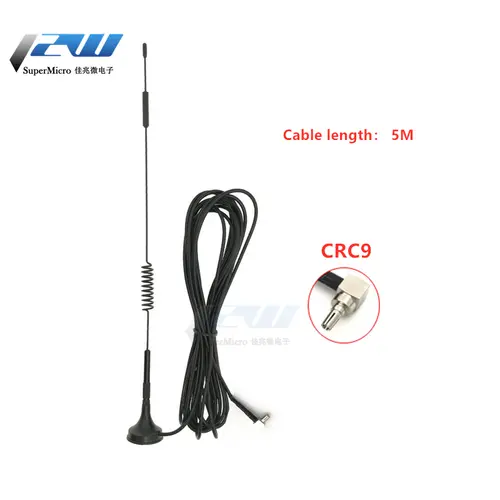 700-2700MHz 12dBi 2G 3G 4G LTE Magnetic Antenna High Gain TS9 /CRC9 /SMA-J Male Connector External GSM/GPRS Router Antenna 3M/5M - Image 10