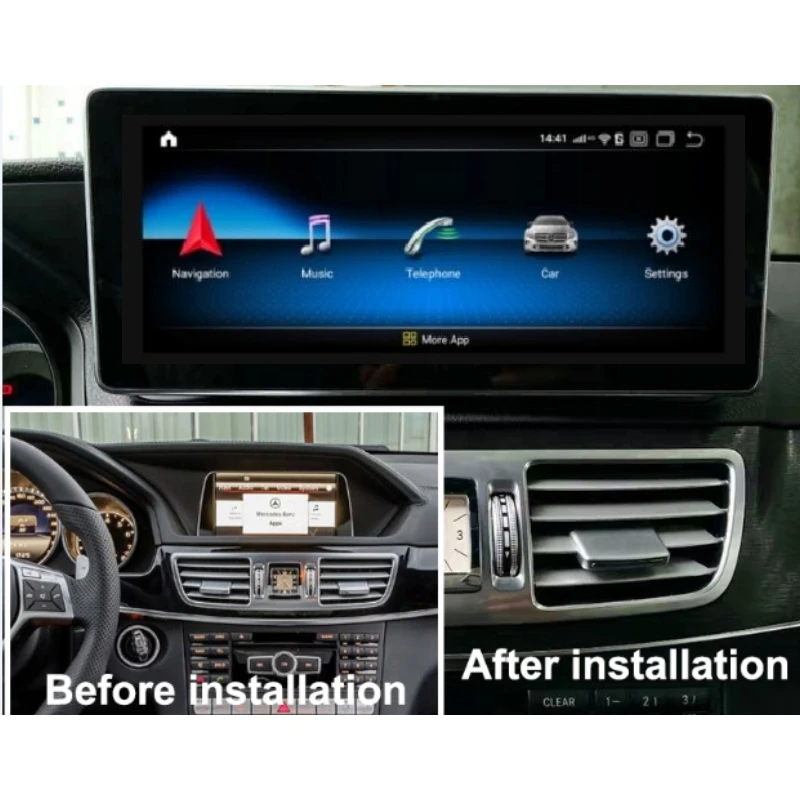 Автомобильный мультимедийный плеер NAVI для Mercedes Benz MB C207 A207 E250 E300 E400 E500 2009 2010 2013 стерео gps навигации