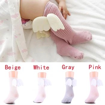 

Winter Baby Socks Newborn Boys Baby Girl Sock Wings Design Soft Sole Infant Toddler Anti-slip Floor Socks
