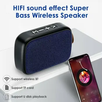 

Portable Bluetooth Speaker Outdoor Wireless Subwoofer Stereo Music Loudspeaker VH99