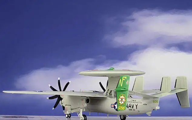Хобби мастер Ограниченная серия Grumman E-2C Hawkeye USN VAW-115 Liberty Bells NF600 Джордж Вашингтон 2010 1/72 литье под давлением модель самолета