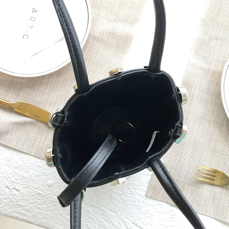 Популярные сумки из натуральной кожи, модная Лоскутная сумка из коровьей кожи с бриллиантами, сумка через плечо из коровьей кожи, сумка на плечо 683