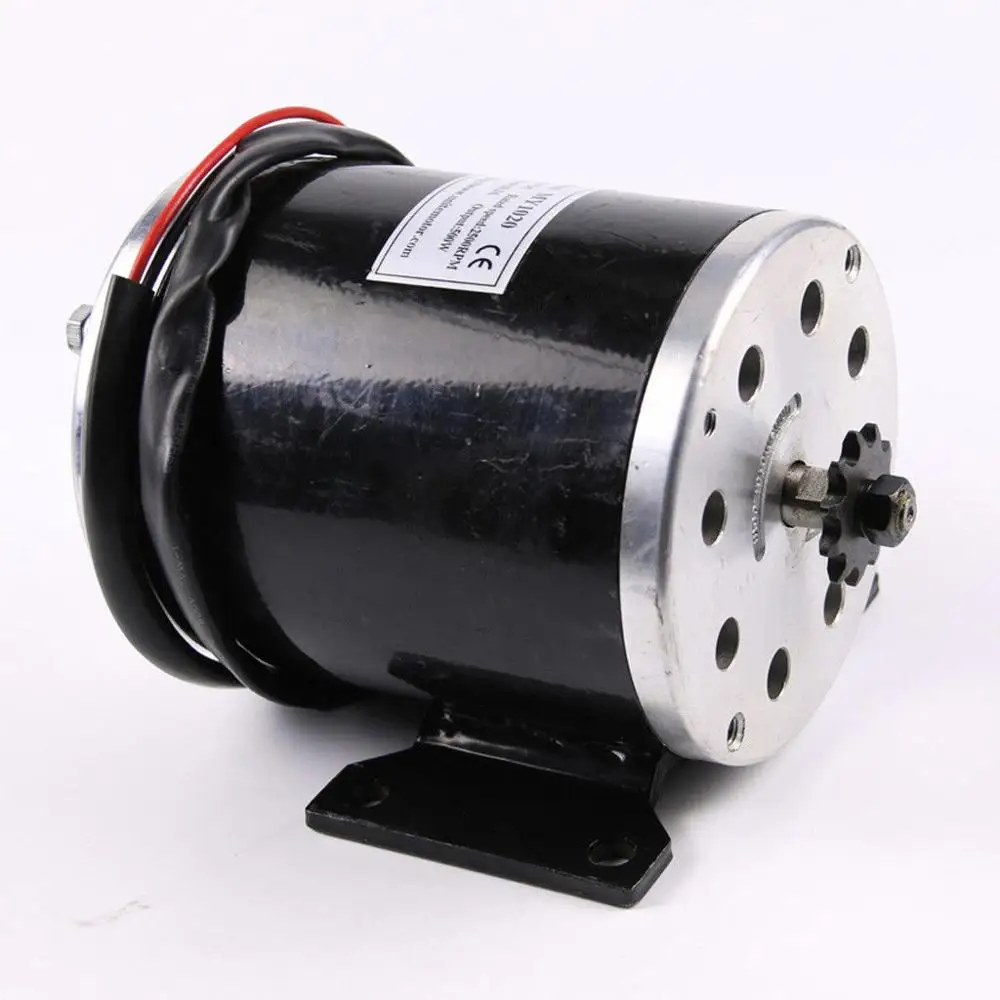 

Unite Motor 36V 500W Brushed Electric Motor MY1020 for Go Cart Scooter Razor Bik