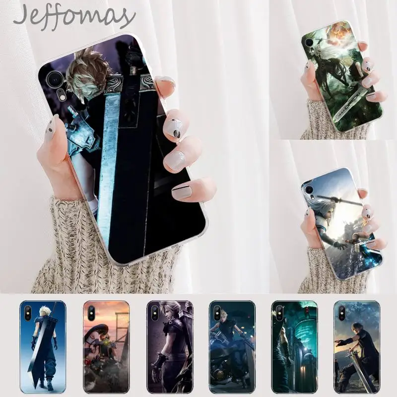 

Final fantasy Phone Case For iphone 12 5 5s se 6 6s 7 8 plus x xs xr 11 pro max Mini