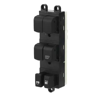 

Mini 1PC 25401-ZE80A Left Side Front Door Window Switch For Nissan Sentra 6 Button master switch Light weight