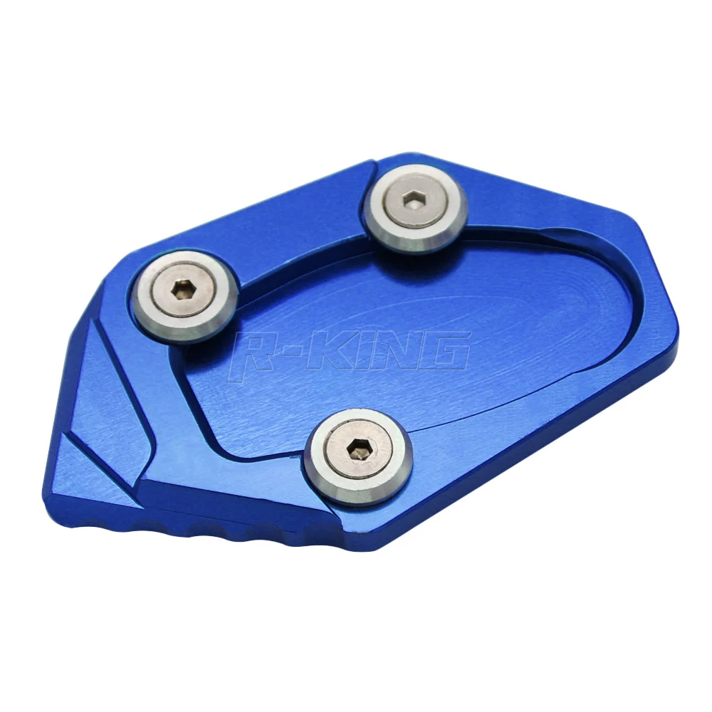 Для YAMAHA YZF-R3 YZF-R25 YZF R3 R25 MT-03 MT-25 MT03 мотоцикл подставка для ног подножка сбоку расширение Pad Поддержка пластина расширения - Цвет: Синий