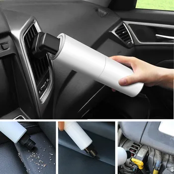 

120W 12V Car Vacuum Cleaner Portable Mini cylinder vacuum cleaner Handheld High Power household wind cleaner Car Cleaning
