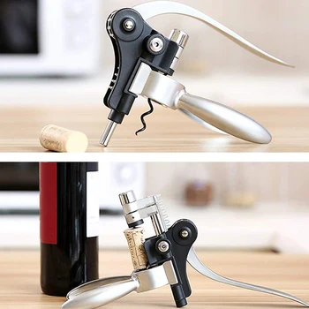 

Rabbit Wine Bottle Opener Corkscrew Set Rabbit Wine Opener Kit with Foil Cutter Wine Stopper& Extra Spiral