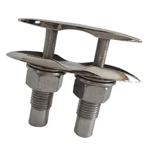 6 дюймов Нержавеющая сталь подтянуть зажим, веревки зажимы флеш Крепление-подъемник для плавания морской катер, для тяжелых условий эксплуатации