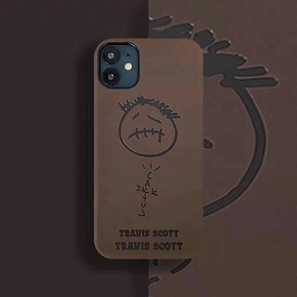 Мягкий силиконовый чехол для телефона с рисунком певицы Тревиса Скотта iPhone 6 6S 7 8