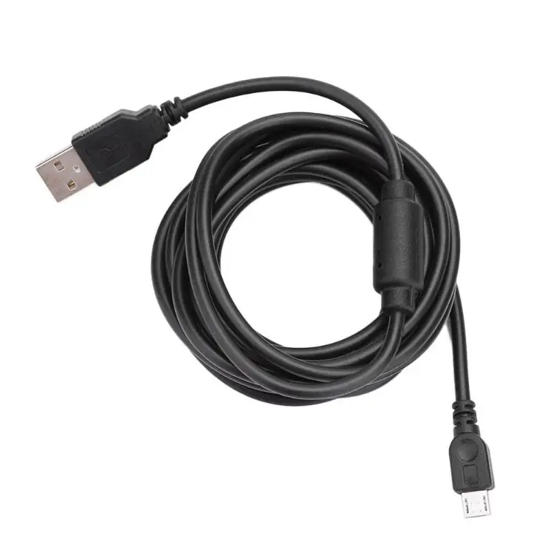 Прочный usb кабель для зарядки Классический Тонкий 3 м USB кабель для зарядки провод w/магнитное кольцо для sony PS4 беспроводной контроллер