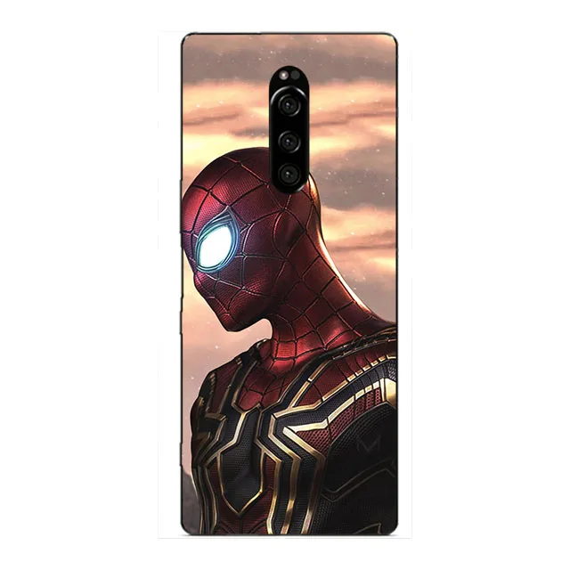 L203 Супергерой чехол для телефона sony Xperia 1 XZ4 XZ3 XZ2 XZ1 XZ Compact Premium Mini Plus Супермен задняя крышка сумки Fundas Shell - Цвет: L203