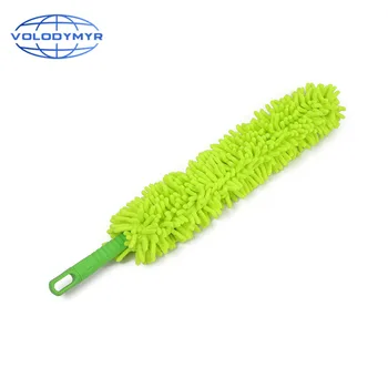 

Car Cleaning Duster Green Auto Accessorie for Auto Detailing Clean Detail Washing Tools Products Microfiber