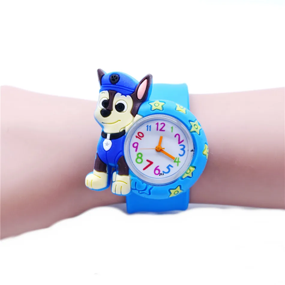 Dogs Watches Детские часы с 3D рисунком Супермена, повседневные спортивные кварцевые часы для мальчиков, детские наручные часы, relogio montre enfant reloj - Цвет: Dogs Watches