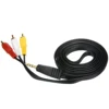 Mayitr 1.5M 3.5mm Jack Plug Male to 3 RCA Adapter High Quality 3.5 to RCA Male Audio Video AV Cable Wire Cord ► Photo 2/6