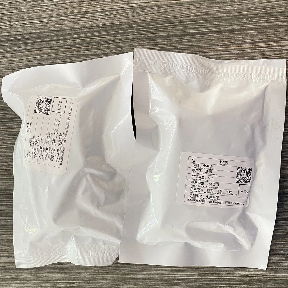 Oak Block Home Brewing Wine Wood Barrel Flavour France And America Oak Chips 50g toasted oak wood chips oak block for wine making