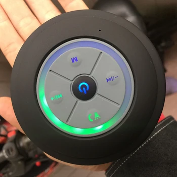 

Portable Cool Shower Speaker Wireless Bluetooth Speaker Waterproof Bluetooth Shower Speaker Hands-Free Car Portable Speaker