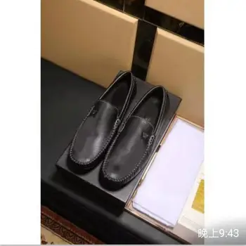 

high quality Men Fashion genuine leather Shoes Outdoor casual homme shoes