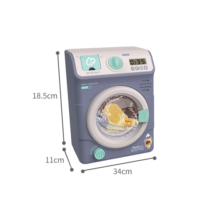 Montessori Method Educational Toys Refrigerator Washing Machine For Children Simulation Device Play House Kitchen Toy For Kids