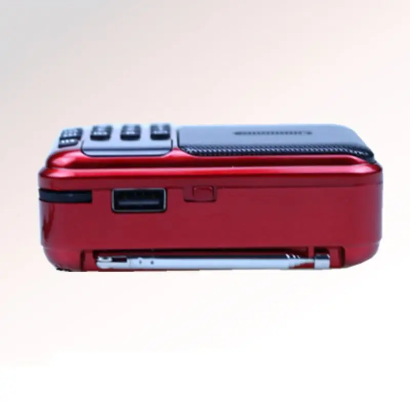 Мини цифровой радиоприемник AM/FM USB Micro SD TF карта MP3 музыкальный плеер динамик LX9A