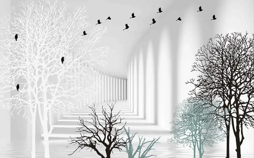 15996032 Beibehang papel де parede пользовательские фото обои 3d стерео расширение пространства задний план обои домашний Декор 3d обои - Цвет: 15996032