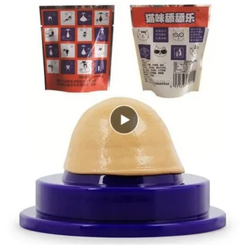 

1PC Healthy Cat Snacks Catnip Sugar Candy Licking Nutrition Energy Ball Toy Cats Kittens Increase Drinking Pet Suppliestoy TSLM2