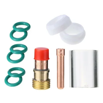 

10pcs Torch Gas Lens Welding For WP-17 WP-18 WP-26 Replacement Equipment Durable