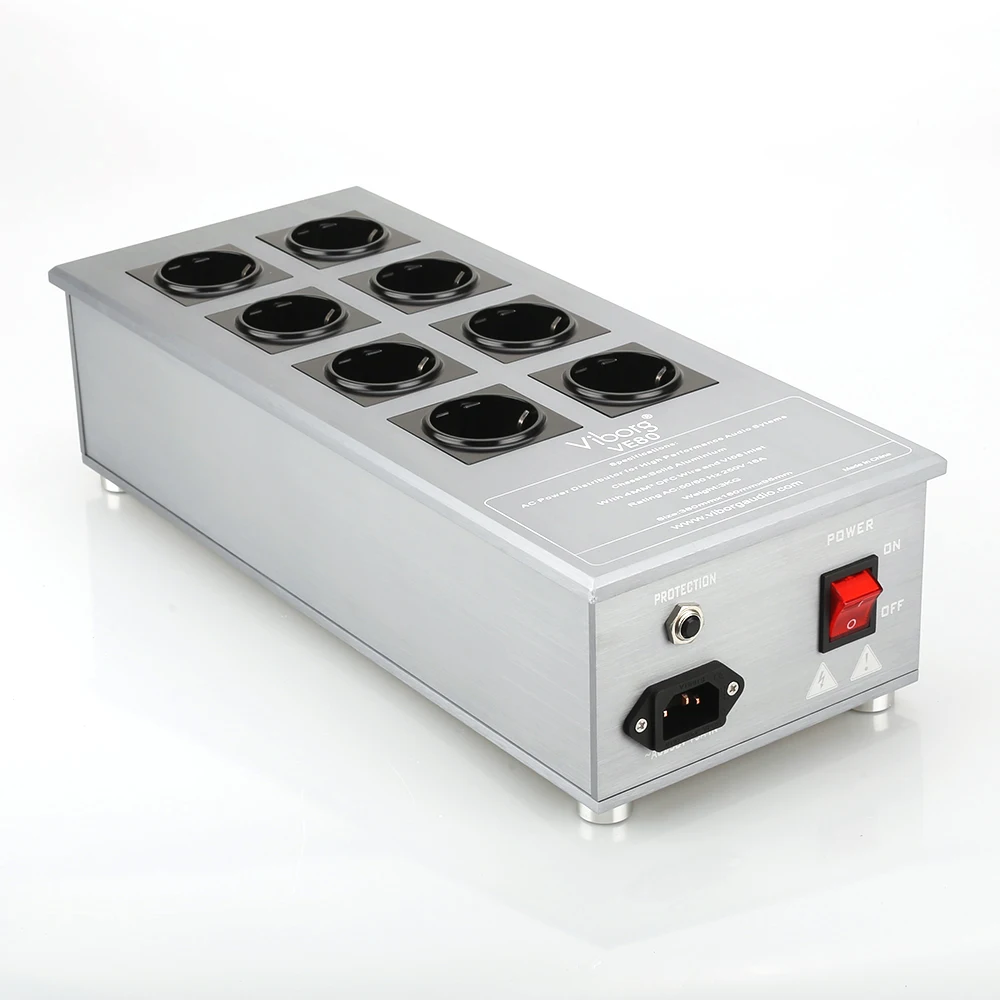 High-End Viborg VE80 Hifi Audio EU Schuko Outlets
