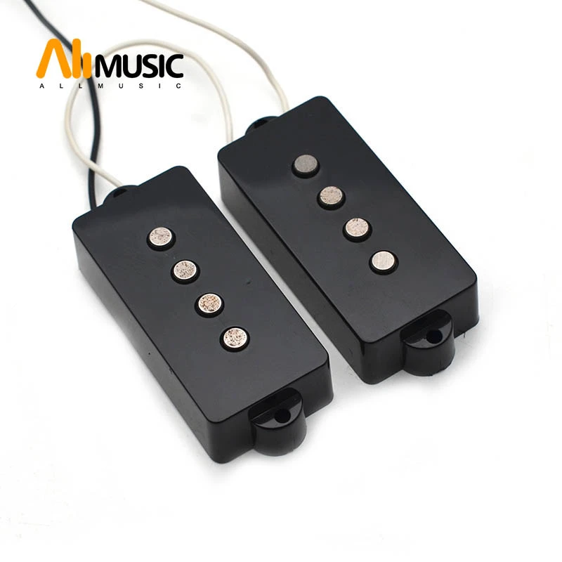 Open Alnico 5 Pb P Bass Pickup Humbucker Pickup Bass 4 String Alnico V Black For Pb Bass Parts Replacement Guitar Parts Accessories Aliexpress