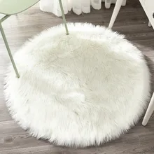 Искусственный длинный шерстяной ковер, плюшевый имитация овчины, коврики для гостиной, спальни, для детей, для игр в спальню, домашний декоративный коврик
