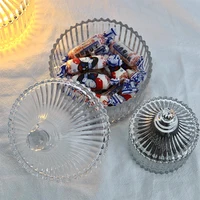Glass Storage Jar Sugar Bowl and Salt Bowl Kitchen Condiment Dispenser Jewelry Storage Box Home Desktop Decoration Send A Gift 2