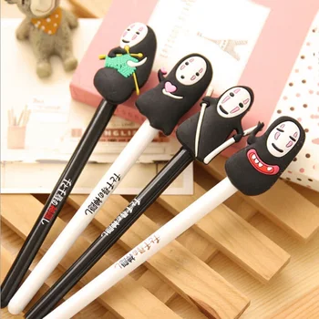 

Korean Stationery Cute Gel Anime Neutral Pen Creative Pen Cartoon Faceless Man Writing Supplies School Tools