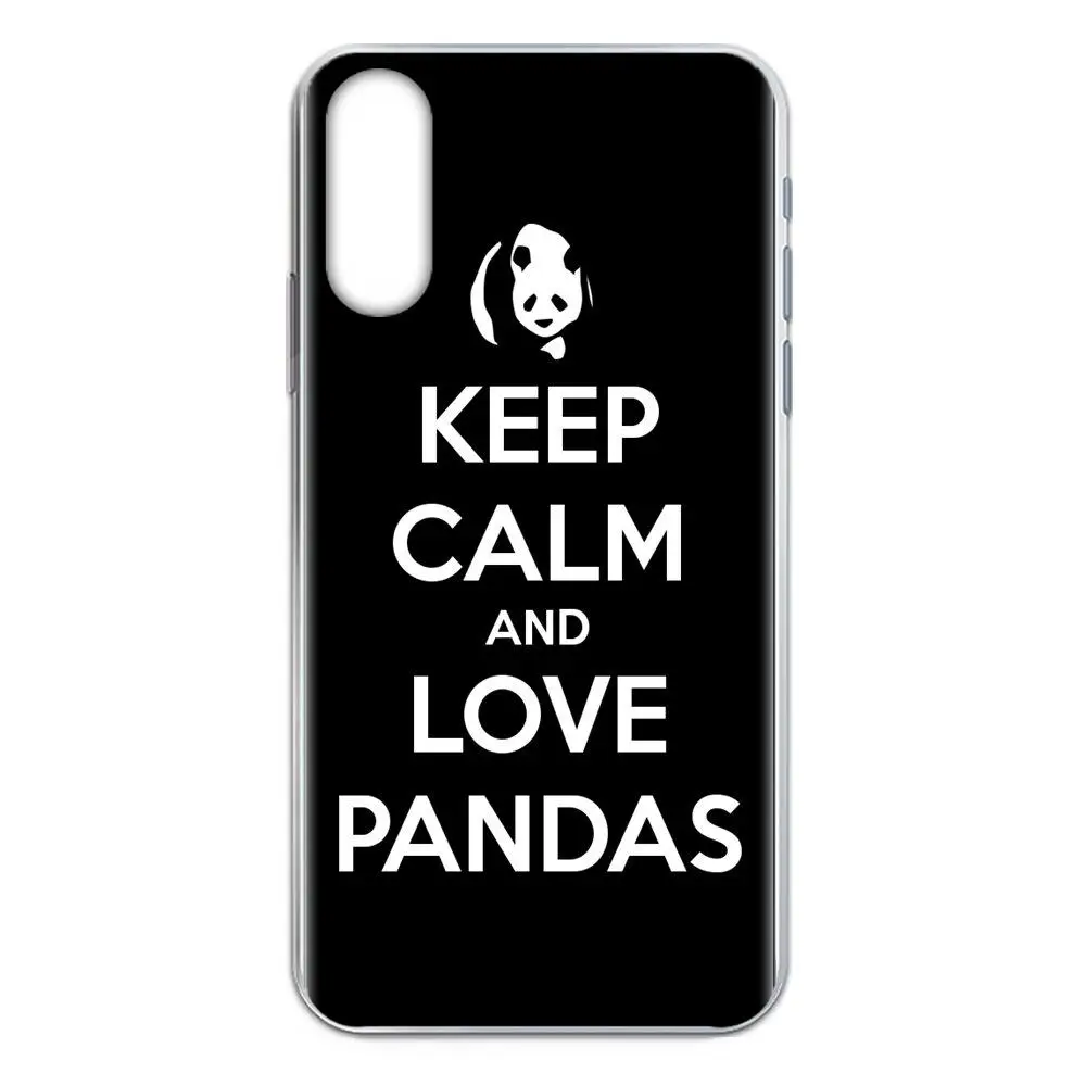 Аксессуары из ТПУ чехол с надписью Keep Calm And Love для Apple iPhone 4 4S 5 5C 5S SE SE2020 6 6S 7 8 11 Plus Pro X