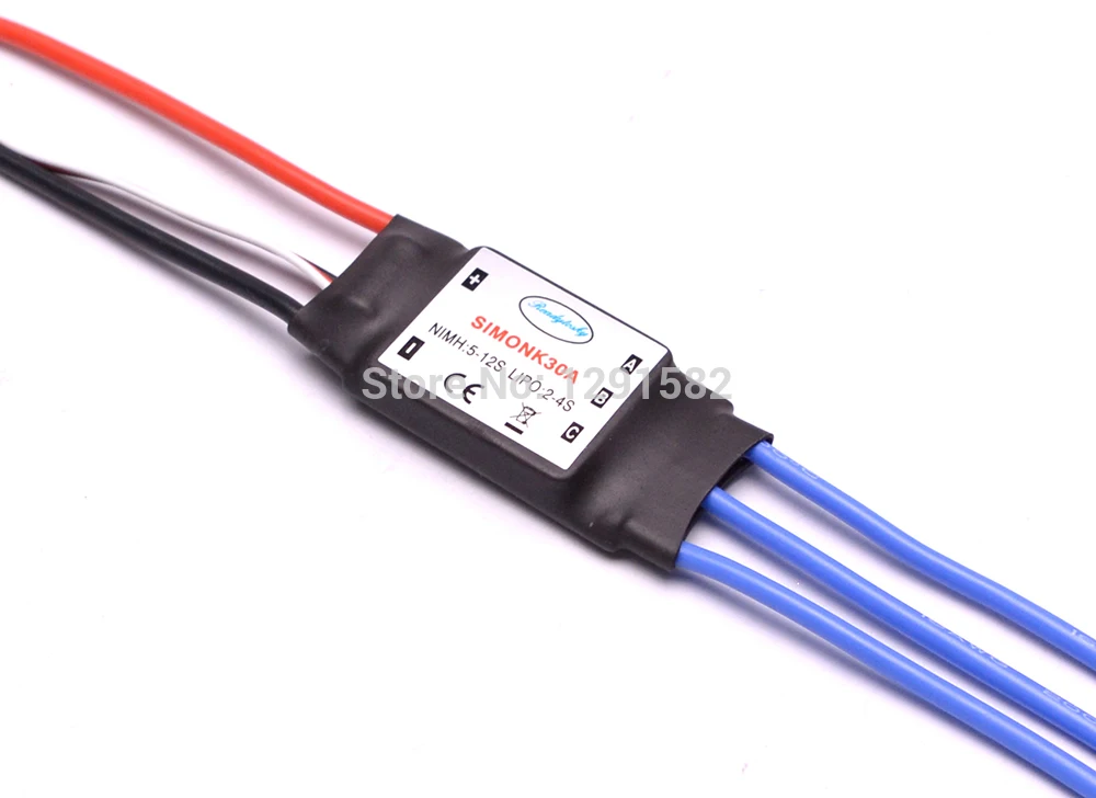 

Hot 30A Simonk ESC Electronic Speed Controller 5V 2A BEC For F450 S500 500mm RC Quadcopter