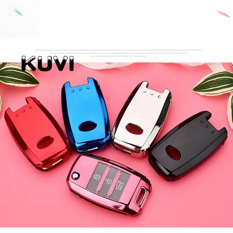 ТПУ чехол для ключей защитный для KIA Sid Rio KIA Soul Sportage Ceed Sorento Cerato K2 K3 K4 K5 дистанционный чехол Защита