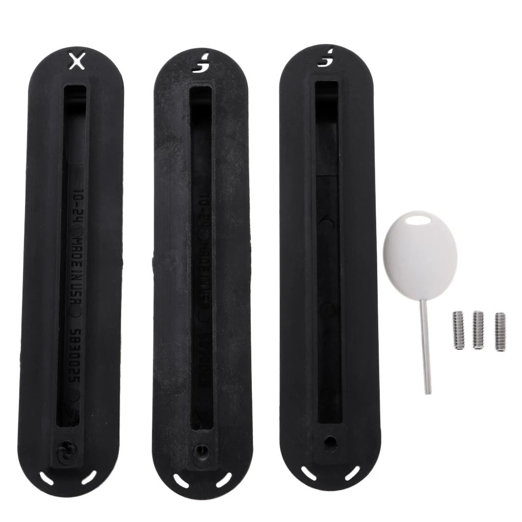 6-Pack Future Tri Fin Box Surfing SUP Surfboard Surf Thruster Fins with Screws and Fin Keys 01