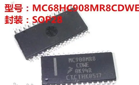 

10pcs/lot MC908MR8 MC908MR8CDWE SOP28